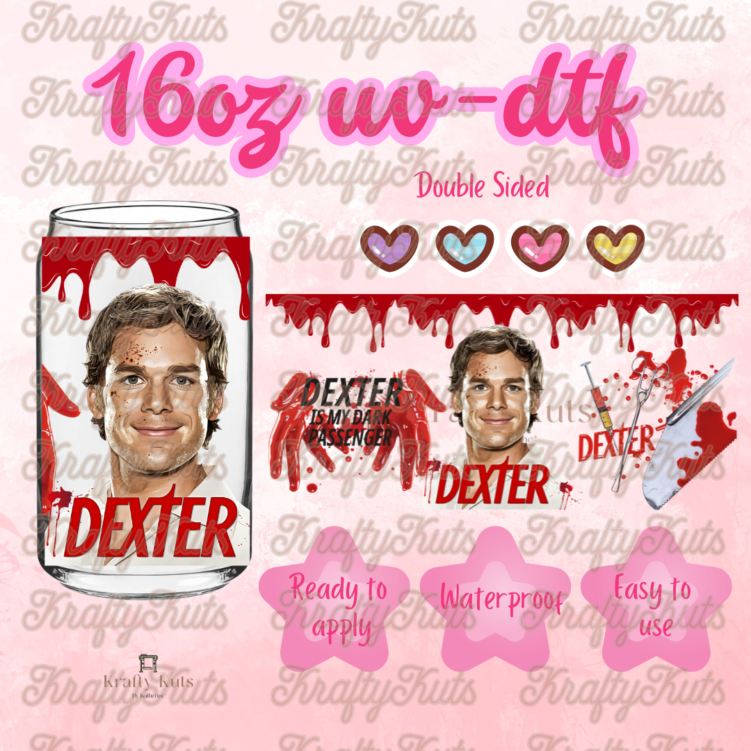 #545 UV-DTF 16oz Glass Wrap - Double sided