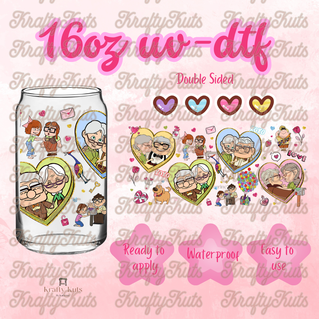 # 425 UV-DTF 16oz Glass Can Wrap - Double Sided