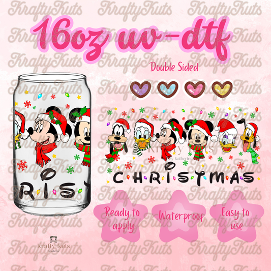 #547 UV-DTF 16oz Glass Wrap - Double sided