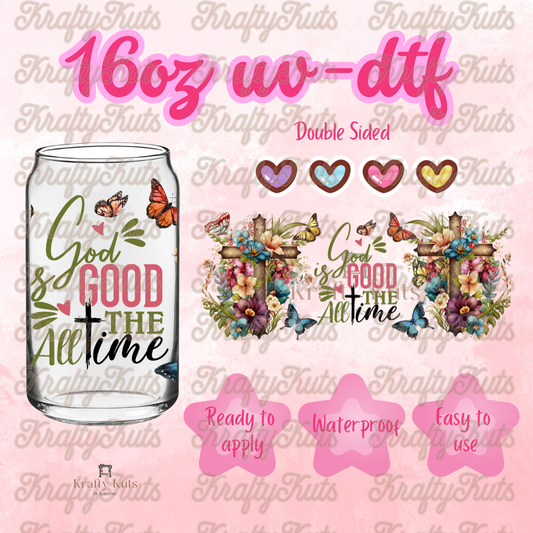 #567 UV-DTF 16oz Glass Wrap - Double sided