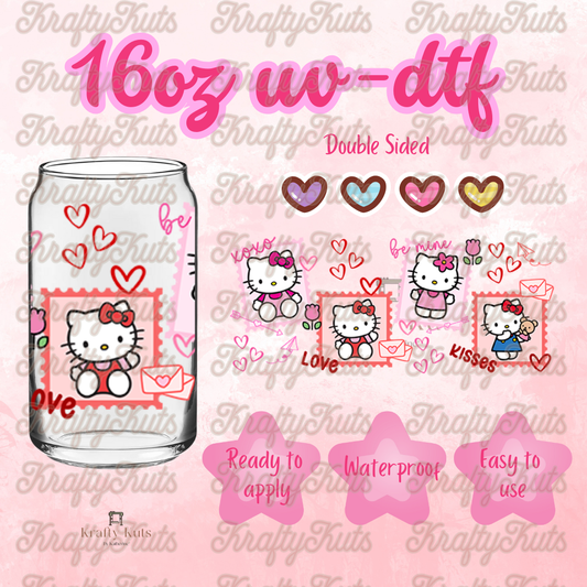 #593 UV-DTF 16oz Glass Wrap - Double sided