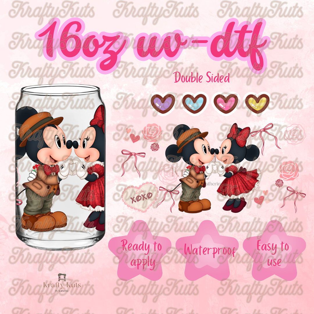 #600 UV-DTF 16oz Glass Wrap - Double sided