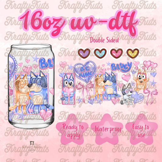 #604 UV-DTF 16oz Glass Wrap - Double sided