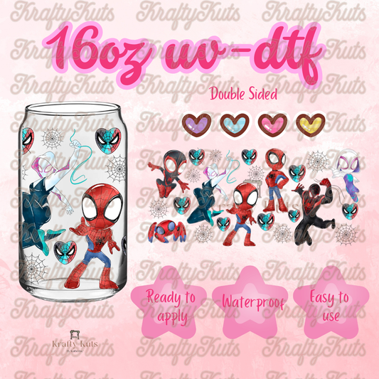 #621 UV-DTF 16oz Glass Wrap - Double sided