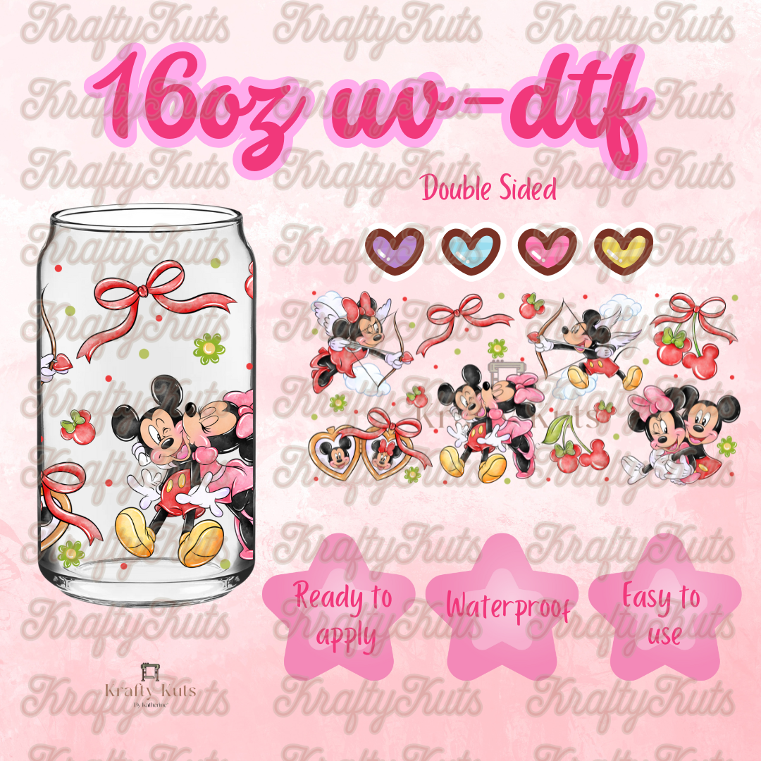 #623 UV-DTF 16oz Glass Wrap - Double sided