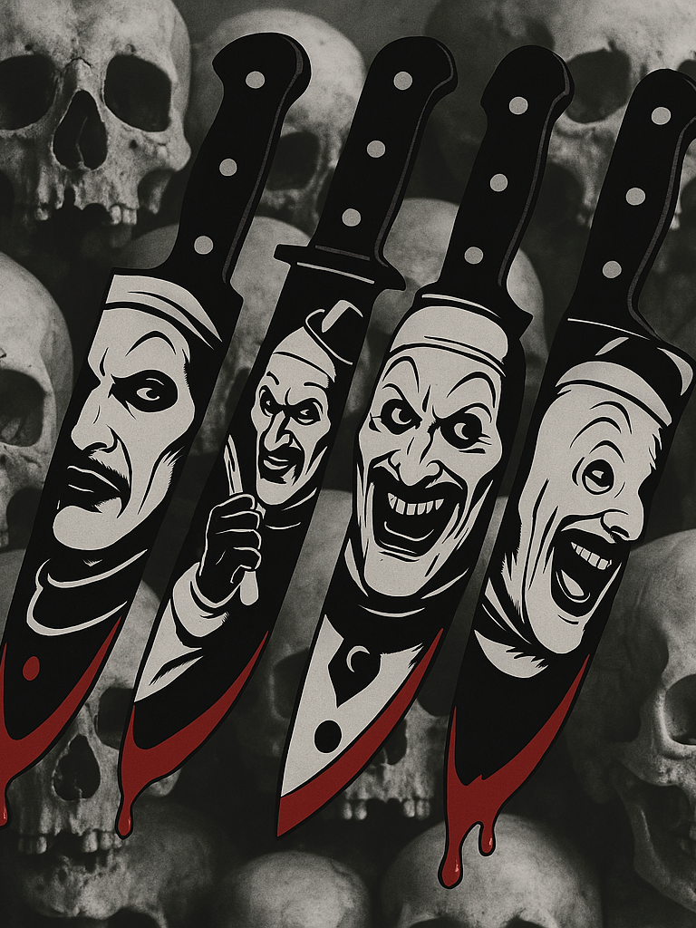🎃 Halloween Horror Character Knife – 3D Printed Display Prop