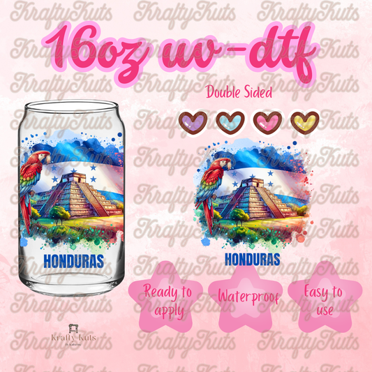 #654 UV-DTF 16oz Glass Wrap - Double sided