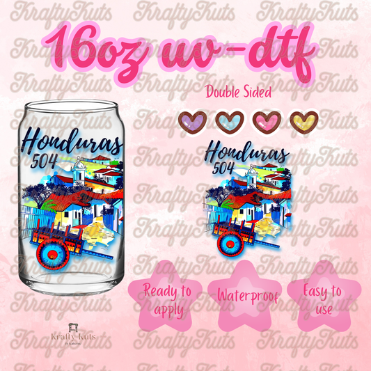 #655 UV-DTF 16oz Glass Wrap - Double sided