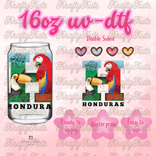 #656 UV-DTF 16oz Glass Wrap - Double sided