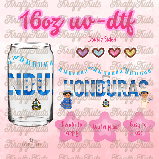 #669 UV-DTF 16oz Glass Wrap - Double sided