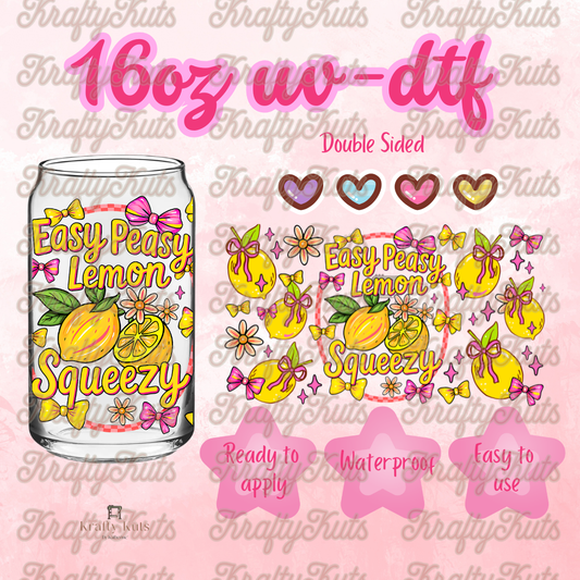 #677 UV-DTF 16oz Glass Wrap - Double sided