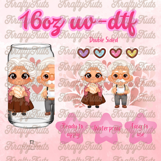 #681 UV-DTF 16oz Glass Wrap - Double sided