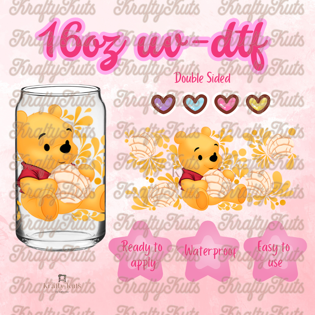#687 UV-DTF 16oz Glass Wrap - Double sided