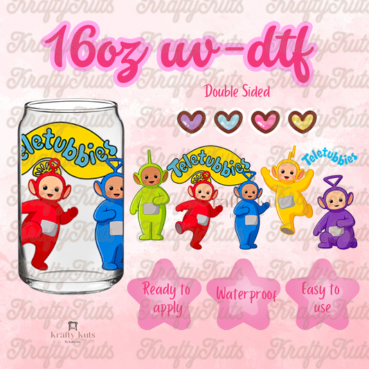 #699 UV-DTF 16oz Glass Wrap - Double sided