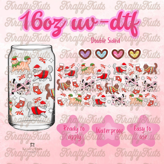 #471 UV-DTF 16oz Glass Wrap - Double Sided