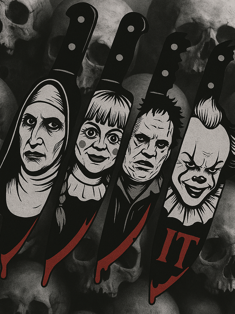 🎃 Halloween Horror Character Knife – 3D Printed Display Prop
