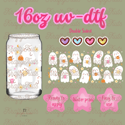 #415 UV-DTF 16oz Glass Wrap - Double Sided