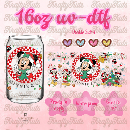 #480 UV-DTF 16oz Glass Wrap - Double Sided