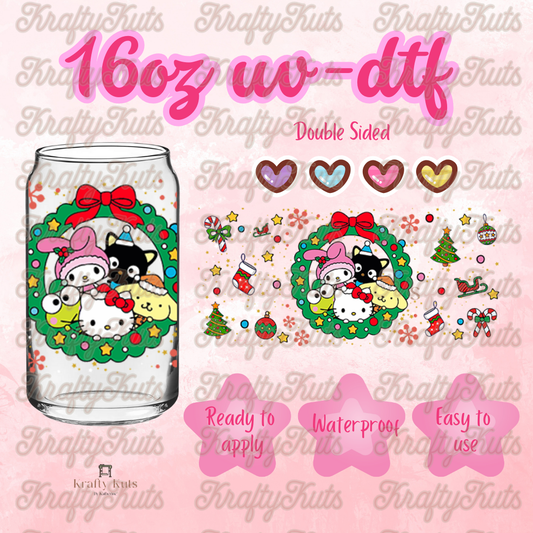 #477 UV-DTF 16oz Glass Wrap - Double Sided