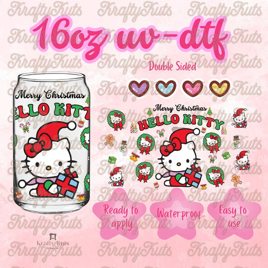 #473 UV-DTF 16oz Glass Wrap - Double Sided