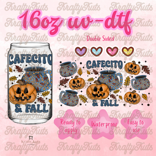 #391 UV-DTF 16oz Glass Wrap - Double Sided