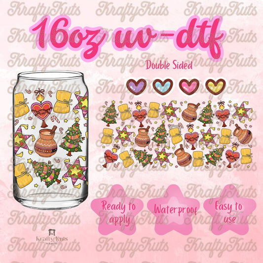 #474 UV-DTF 16oz Glass Wrap - Double Sided