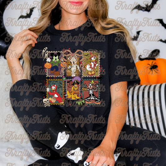D. Characters Halloween 🎃 👻 Direct Transfer Film DTF