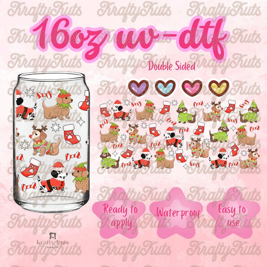 #470 UV-DTF 16oz Glass Wrap - Double Sided