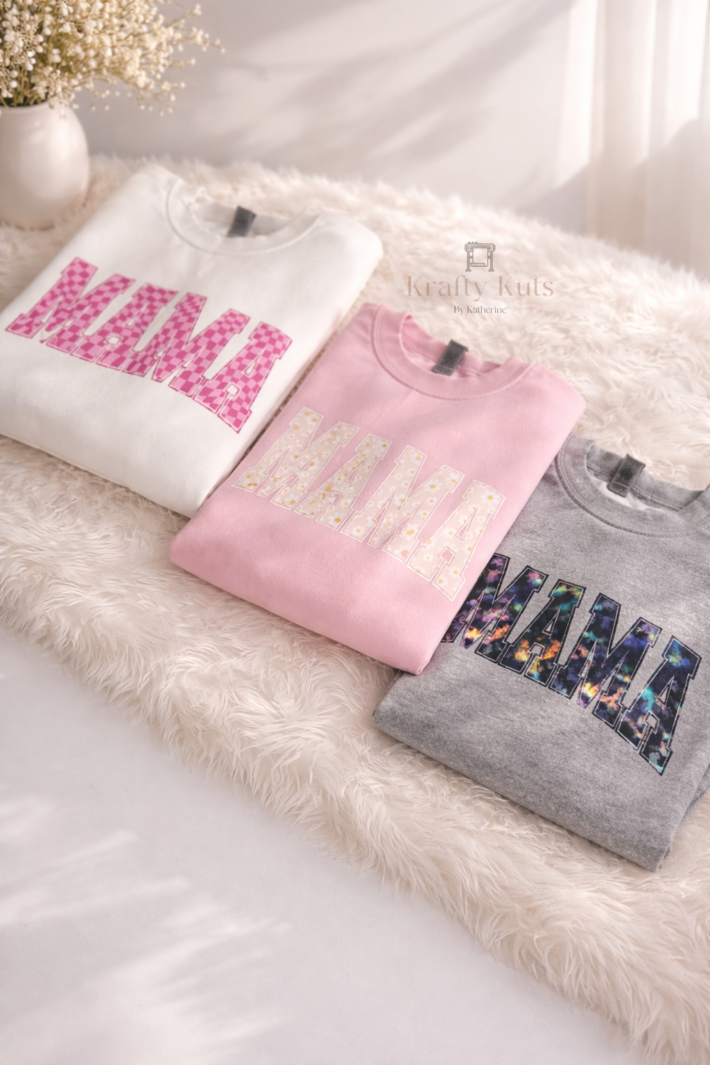 Personalized Mama Sweatshirt – Custom Name Crewneck | Mother’s Day Gift for Mom