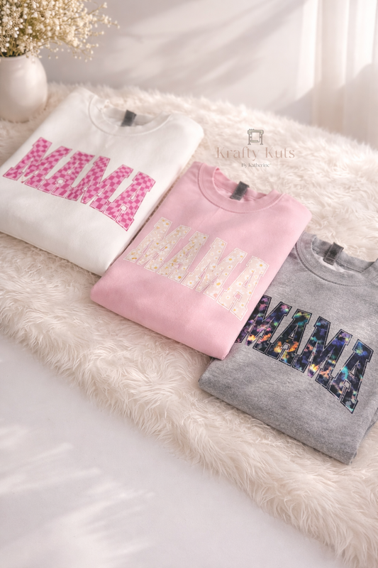 Personalized Mama Sweatshirt – Custom Name Crewneck | Mother’s Day Gift for Mom