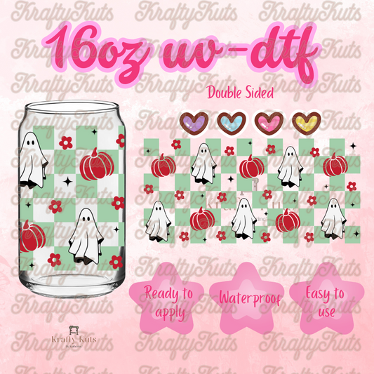 #450 UV-DTF 16oz Glass Can Wrap - Double Sided