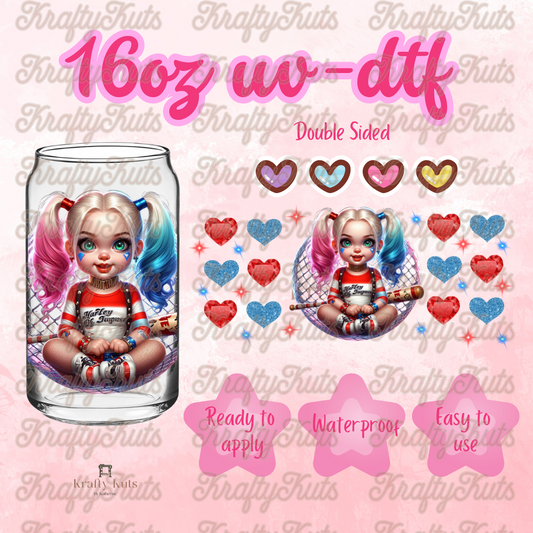 #458 UV-DTF 16oz Glass Can Wrap -