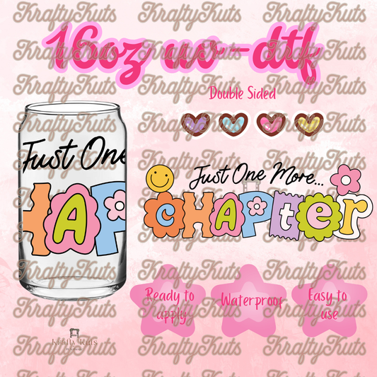 #613 UV-DTF 16oz Glass Wrap - Double sided